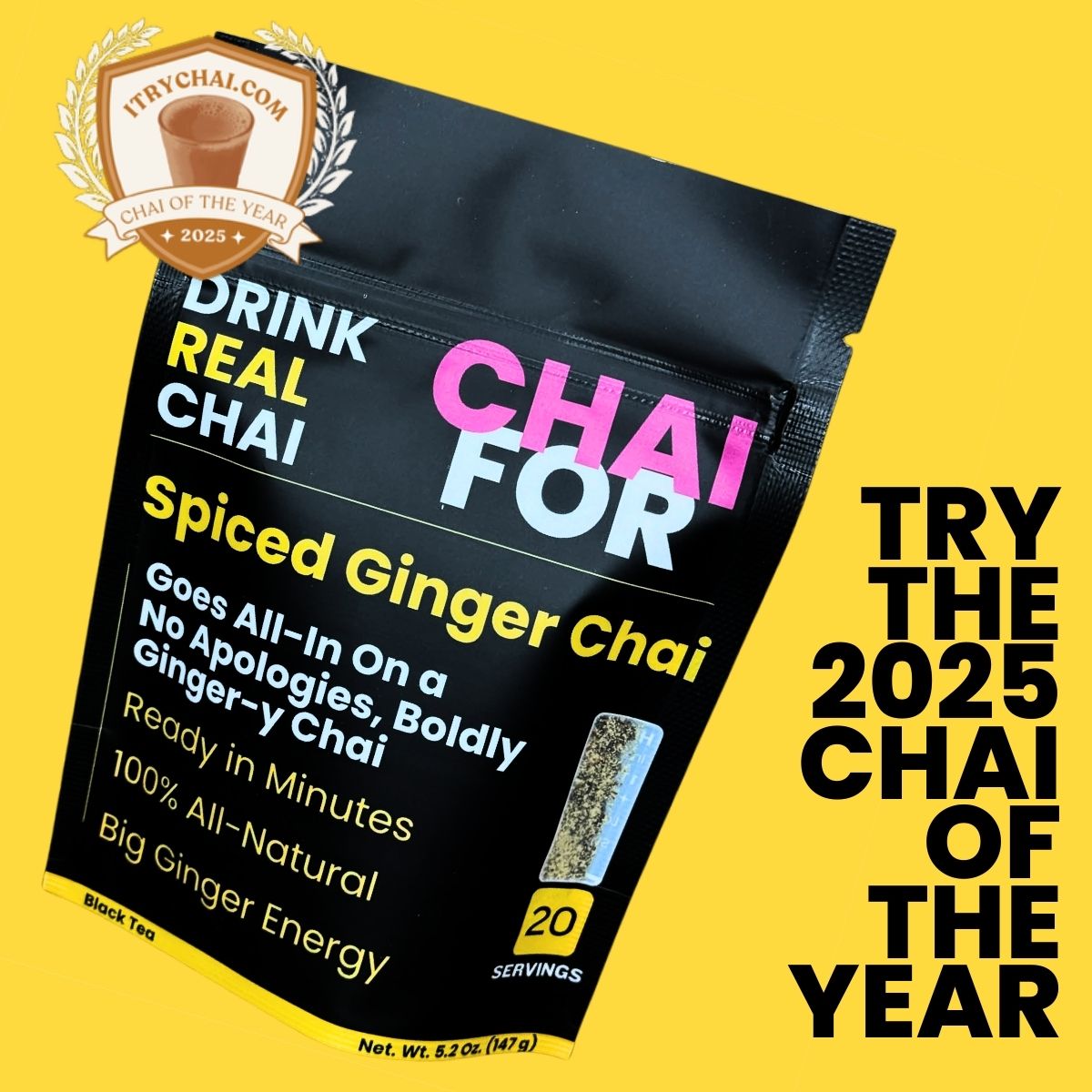 Retail Chai Kits | 20 Chai Lattes in Multiple Flavors | 50%+ Profit Margin
