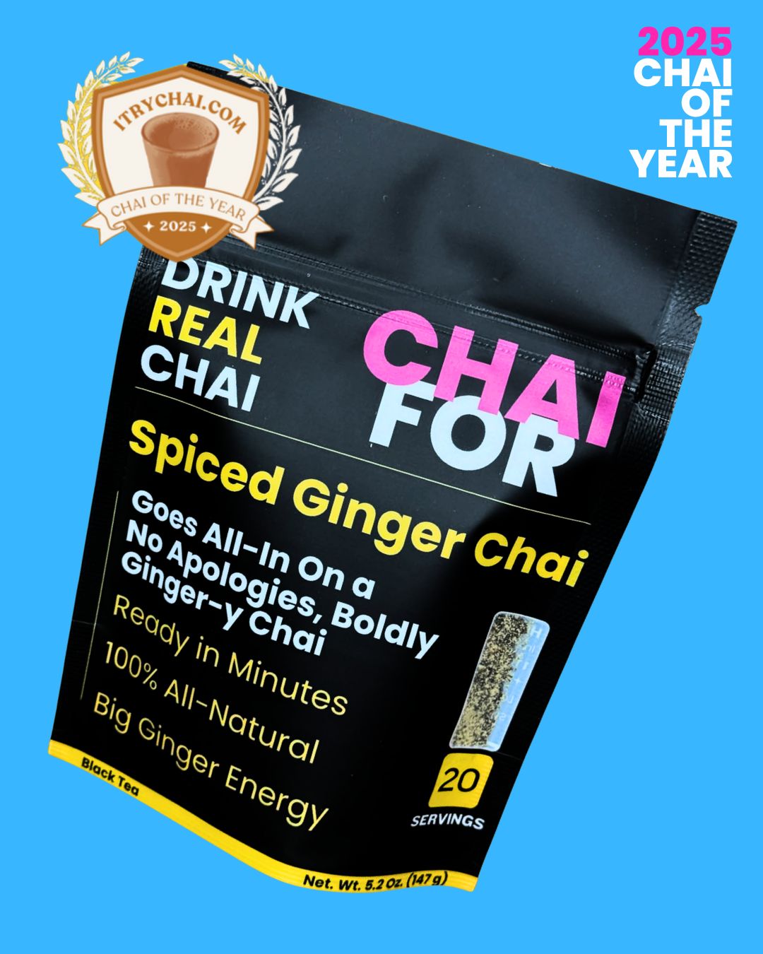 Retail Chai Kits | 20 Chai Lattes in Multiple Flavors | 50%+ Profit Margin